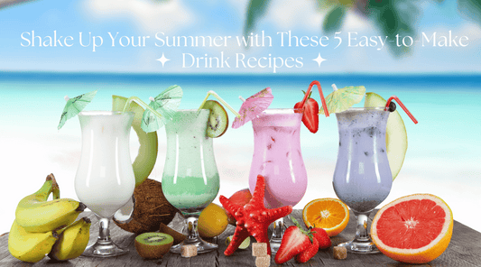 Shake Up Your Summer with These 5 Easy-to-Make Summer Drink Recipes!