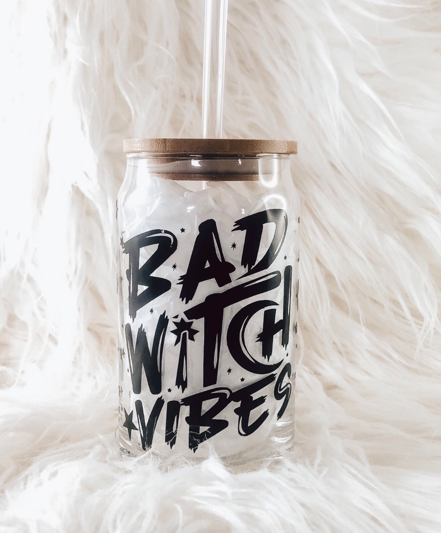 Bad Witch Vibes Tumbler for iced coffee